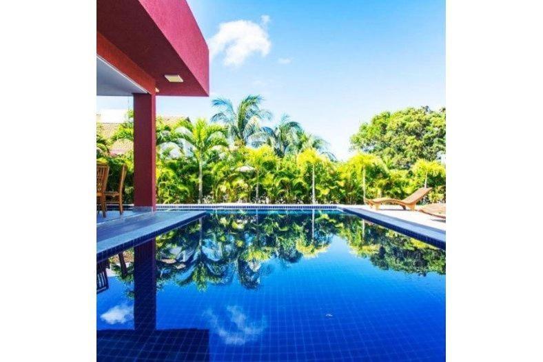 Casa Temporada - 4 Suites - Condominio Luxo - Piscina Extraordinaria - Praia De Itacimirim-Ba Camaçari Buitenkant foto