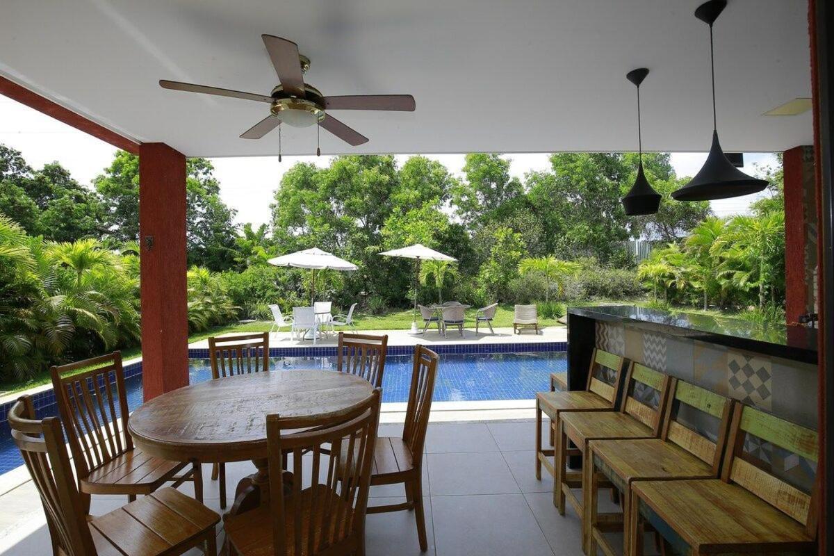 Casa Temporada - 4 Suites - Condominio Luxo - Piscina Extraordinaria - Praia De Itacimirim-Ba Camaçari Buitenkant foto