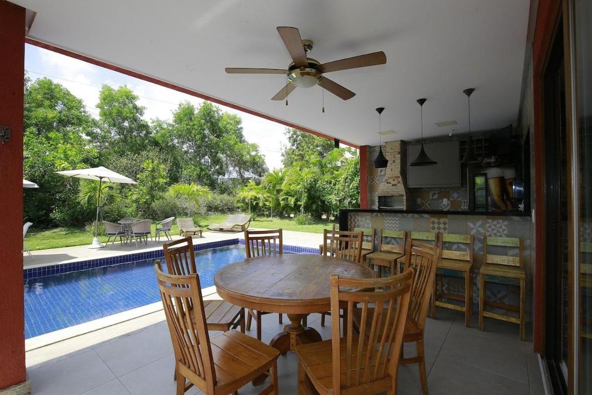 Casa Temporada - 4 Suites - Condominio Luxo - Piscina Extraordinaria - Praia De Itacimirim-Ba Camaçari Buitenkant foto