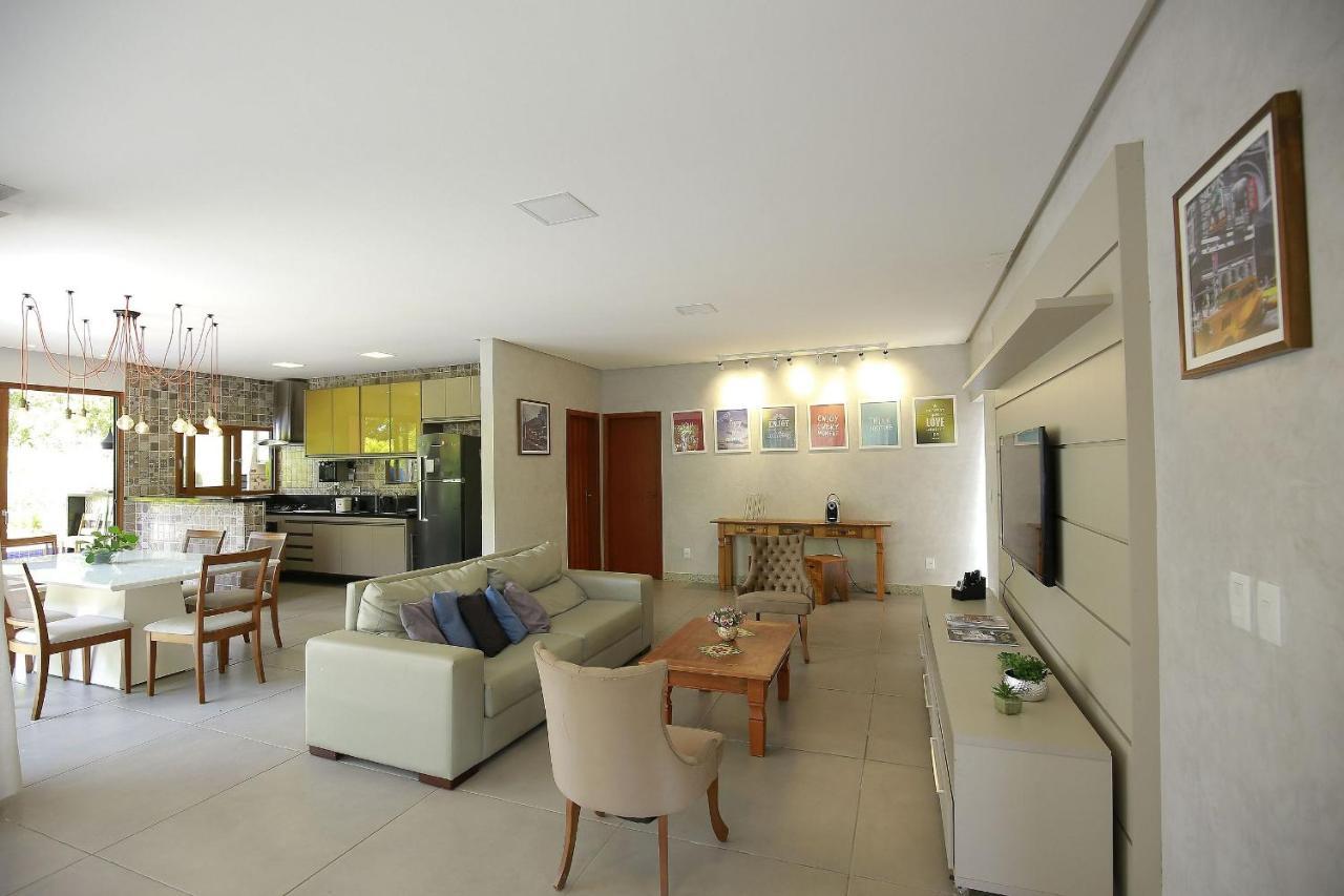 Casa Temporada - 4 Suites - Condominio Luxo - Piscina Extraordinaria - Praia De Itacimirim-Ba Camaçari Buitenkant foto